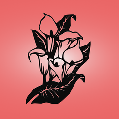 изображение_2022-06-14_123434584.png Fichier STL Murale décorative, décoration murale, panno, fleurs・Plan pour imprimante 3D à télécharger