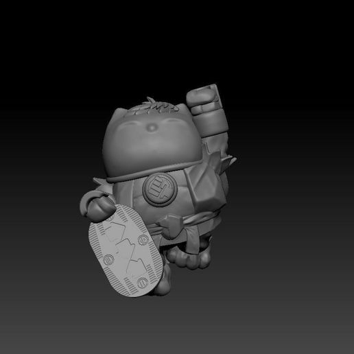 sho-ryu-cat-3d-model-a77edf053b.jpg Sho Ryu Cat 3D print model