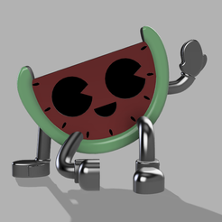 Strange-Fruits-v1.png Archivo STL Frutas extrañas・Modelo imprimible en 3D para descargar