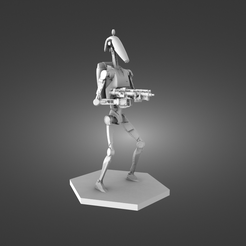 sw101.png B1 Battle Droid, FOR BOARD GAME STARWARS