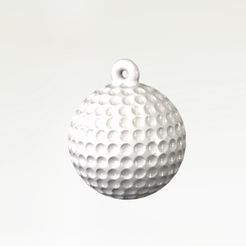 Mate-Pelota-Golf.jpg Archivo STL LLAVERO GOLF・Plan de impresora 3D para descargar