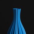 sleek-curved-vase-for-vase-mode-3d-printing.jpg Sleek Curved Vase, 3D Model for Vase Mode