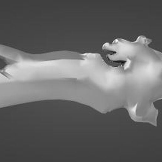 chinese knife 3D model