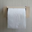 beige-front.jpg Yet Another Quick Change Toilet Paper Roll Holder - Hood