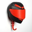 10.jpg HelmetHook ( AGV Motorcycle Helmet key holder with Auto-Opening Visor)