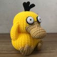 z6450789104032_109f3c3b5de0cdb7c6f2f0c86ed85548.jpg Psyduck gestrickt gehäkelt (Pokemon)