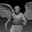 04.jpg Guardian Angel Figurine – Classical Flying Angel Statue | High Detail 3D Printable STL File