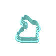 Chocolate-Bunny-2.png Chocolate Bunny Cookie Cutter | STL File
