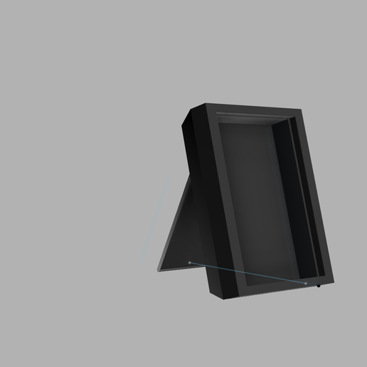 photo frame litho 3D model