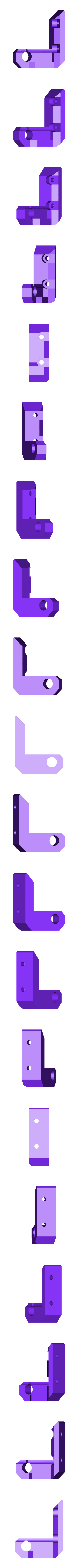 Z-AXIS-TOP-LEFT-V2.stl EINE GESCHICHTE ÜBER DEN BAU EINES 3D-DRUCKERS