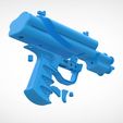 062.jpg Archivo STL SFX pistola P11 bajo el agua de la película Lara Croft Tomb Raider: La Cuna de la Vida 2003 modelo de impresión 3d・Plan para descargar y imprimir en 3D, vetrock
