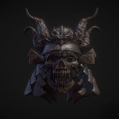 1.jpg Demonic Samurai Helmet