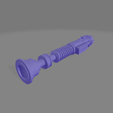 FrontView.png Obi-Wan Kenobi RotS Lightsaber 3D Print File