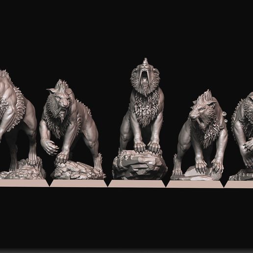 👹 SABERTOOTH UNIT・ 3D File for 3D printing・Cults