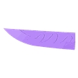 filo 2-1 sanami shinazugawa.stl katana de Sanemi Shinazugawa de Kimetsu no Yaiba / Demon Slayer