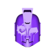 5- Full Damaged Helmet.stl Transformers Cyberverse Perceptor Figure