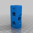y-corners-10mm-smooth-2mm-higher.jpg Prusa i3 Einstein Y-axis corners for 10mm smooth rods and higher-profile M10 washers and nuts