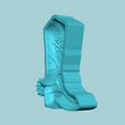 7.png Cowboy Boots - Molding Arrangement EVA Foam Craft