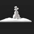 Figurine-Snowman-in-the-meadow-render-1.png Figurine Snowman in the meadow