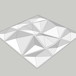 Panel-3D-Diamantes.png Fichier STL Panneau 3D Diamants pour l'impression 3D・Objet pour imprimante 3D à télécharger, RuaMar