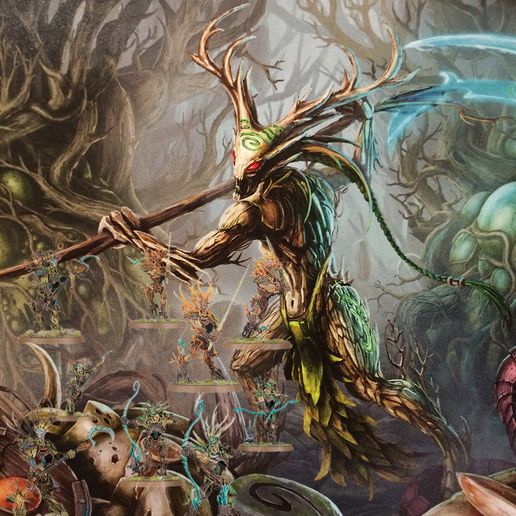 humânoid trées 3D model