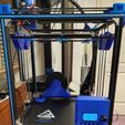 X5S_spool_holder2.jpg Tronxy X5S rear mounted spool holder and PSU reorientation kit.