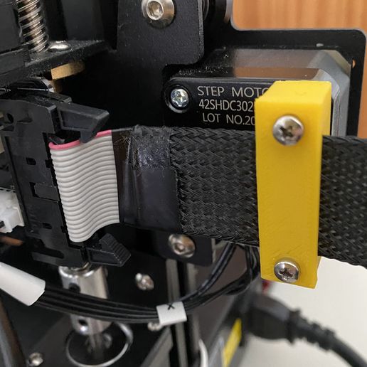 Anet ET4 Zugentlastung - 3D model önizlemesi