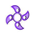 edgy-yin-yang-4x-38ball-160rot-1.5sh-2ovr.stl Free STL file Customizable Edgy Yin Yang Fidget Spinner (pick-a-weight)・3D printer model to download, Lucina