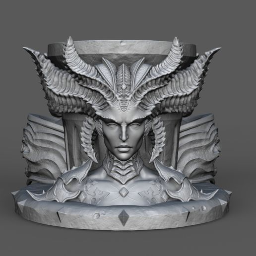 diablo1.110.jpg Diablo Lilith and Inarius 3D printing model