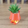 Lisa2.jpg Lisa Simpson Planter Vase Pot Bowl