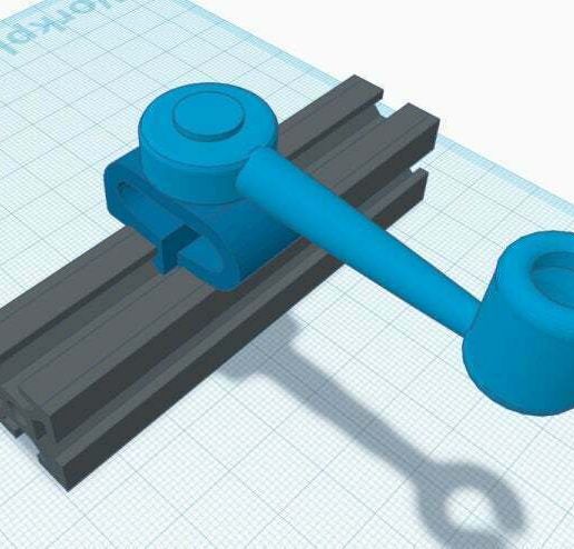 Ender 3 Direct Drive Filament Guide (any 2020 3D Printer)