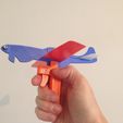 P51-3-Piece-Singshot-Airplane-3.jpg P51 Inspired 3 Piece Slingshot Airplane With Trigger by Socrates