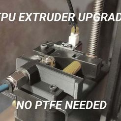 THINGVERSE.jpg Download free STL file TPU Extruder Upgrade - No PTFE Needed • 3D print template, iAlbo