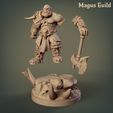 3.jpg Mountain orc warrior with axe – MG20.1