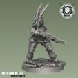 Cobra_Viscouss_Render_01.jpg 3D file Cobra Viscouss, Goatman Mercenary・Model to download and 3D print