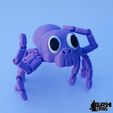flexi-spider-cute-articulated.jpg CUTE SPIDER FLEXI - ARTICULATED - PRINT IN PLACE