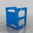 Y-Carriage-with-belt-clamp-slots-Weight-Reduced-SolidCore-CoreXY-3D-Printer.png y-Gantry Carriage Weight Reduction Mod SolidCore CoreXY 3D Printer