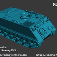 m113ga1-front.png M113 G A1 German coldwar APC 1:100