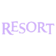 resort.stl Disneyland paris Logo