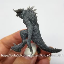 20231223_231450.jpg Deathclaw - Fallout creatures - high detailed even before painting