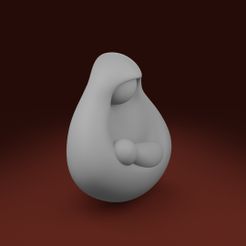 MARY.jpg 3D file MARIA MÃE DE JESUS - MARY, MOTHER OF JESUS・3D printing idea to download