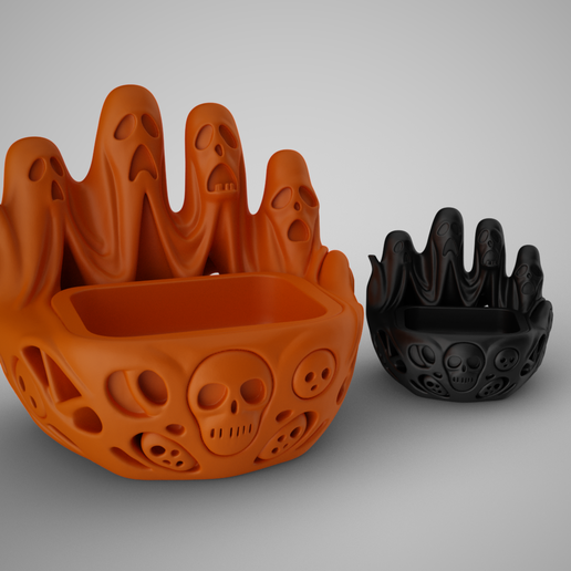 Halloween Themed Soap Dish - 3D model önizlemesi