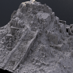 untitled.3496.png Télécharger fichier OBJ Ziggurat structure antique 2 • Plan pour impression 3D, aramar