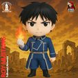 424.jpg Chibi Roy Mustang - FullMetal Alchemist FAN ART 3D Model