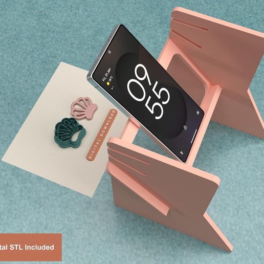 📞 Adjustable Phone Stand STL | For Filming, Reels & Content Creation ...