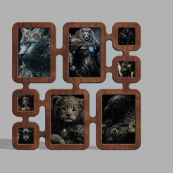 photo-frame-wall-1.png STL-Datei Wandfotorahmen・3D-Druck-Idee zum Herunterladen