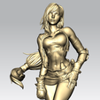 Tifa-Final-Fantasy-statue-3D-model-Ready-to-print-3D-print-model-5.png Tifa Final Fantasy statue 3D model Ready to print 3D print model 3D print model
