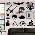 Coleccion-Harry-Potter-decoración.png Harry Potter Collection Decoration😁👍😁👍