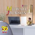 10.jpg Michael Jackson 3D model-3d print stl files - 4 different busts 3D printing-ready