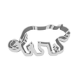 o t “ | SG Kw ui cookie cutter Tiger illustration Japan, Animal, Barking Animal, Icon, Illustration